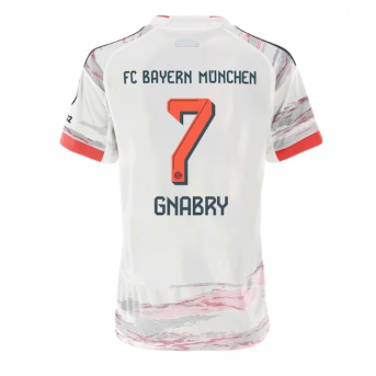Billige Fotballdrakt Bayern Munich Serge Gnabry #7 Replika Bortedrakt Dame 2025-26 Kortermet